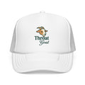 Trucker Hat — 'Throat Goat' Vintage Goat Logo Foam Cap