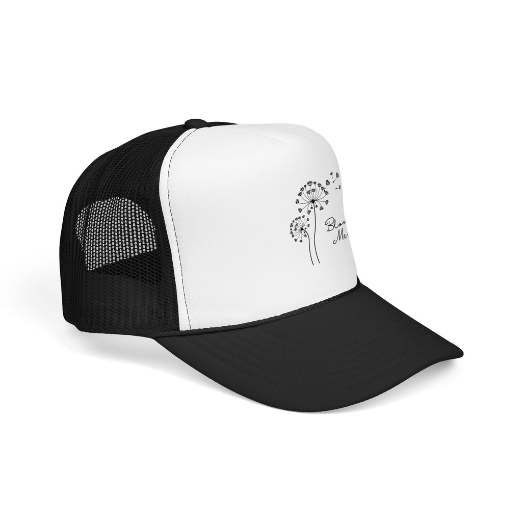 Dandelion Breeze Trucker Hat — 'Make a Wish' Foam Mesh Cap
