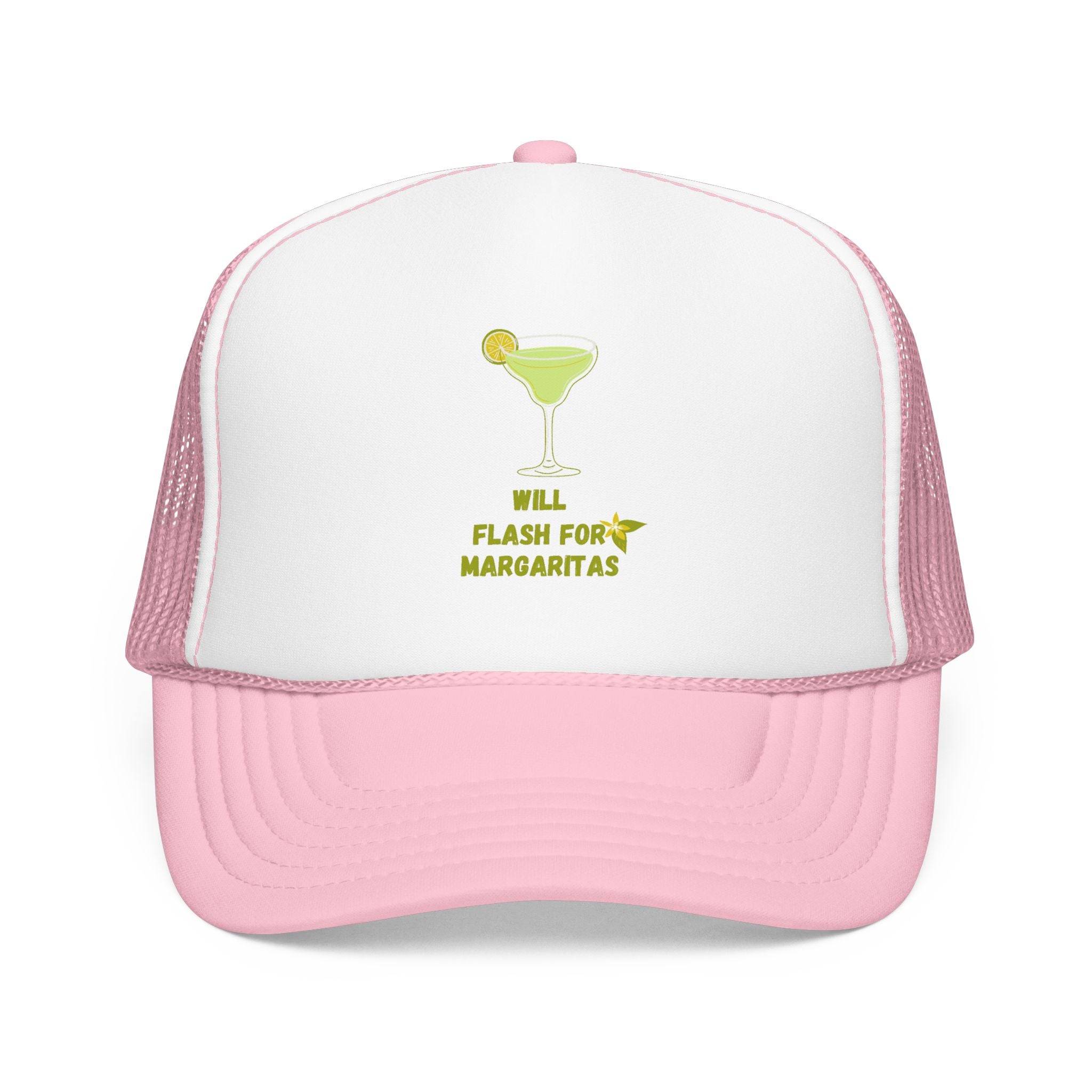 Margarita Foam Trucker Hat — "Still Plays for Margaritas" Mesh Cap