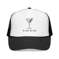 Martini Foam Trucker Hat — 'The Drink Up Butter' Vintage Cocktail Mesh Cap