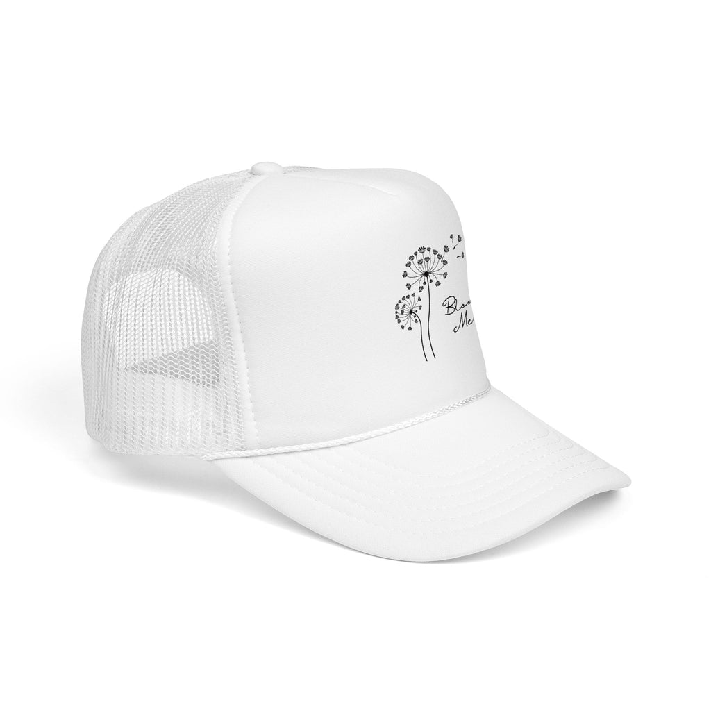 Dandelion Breeze Trucker Hat — 'Make a Wish' Foam Mesh Cap