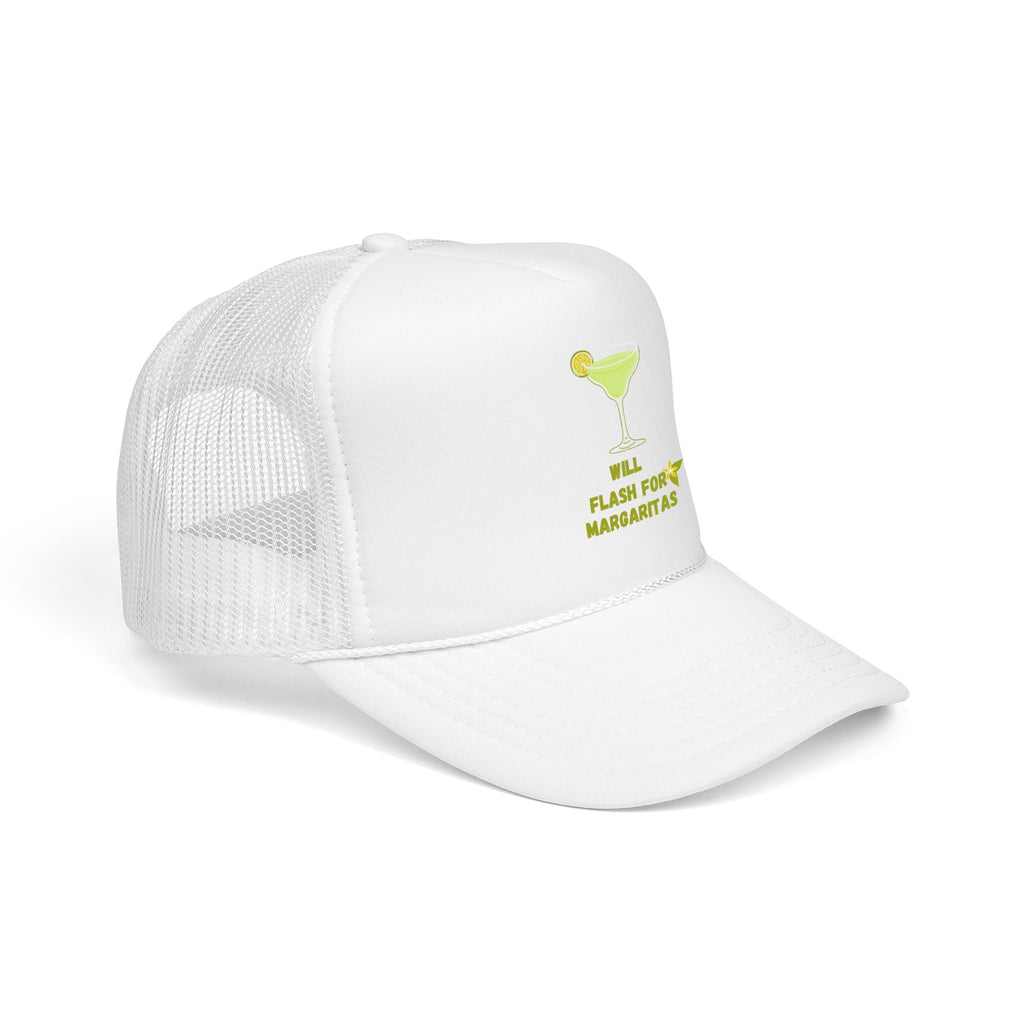 Margarita Foam Trucker Hat — "Still Plays for Margaritas" Mesh Cap