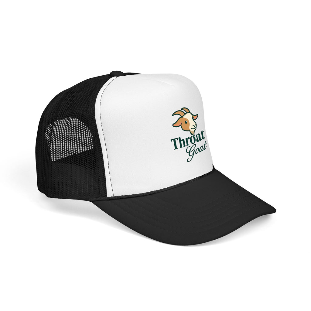 Trucker Hat — 'Throat Goat' Vintage Goat Logo Foam Cap